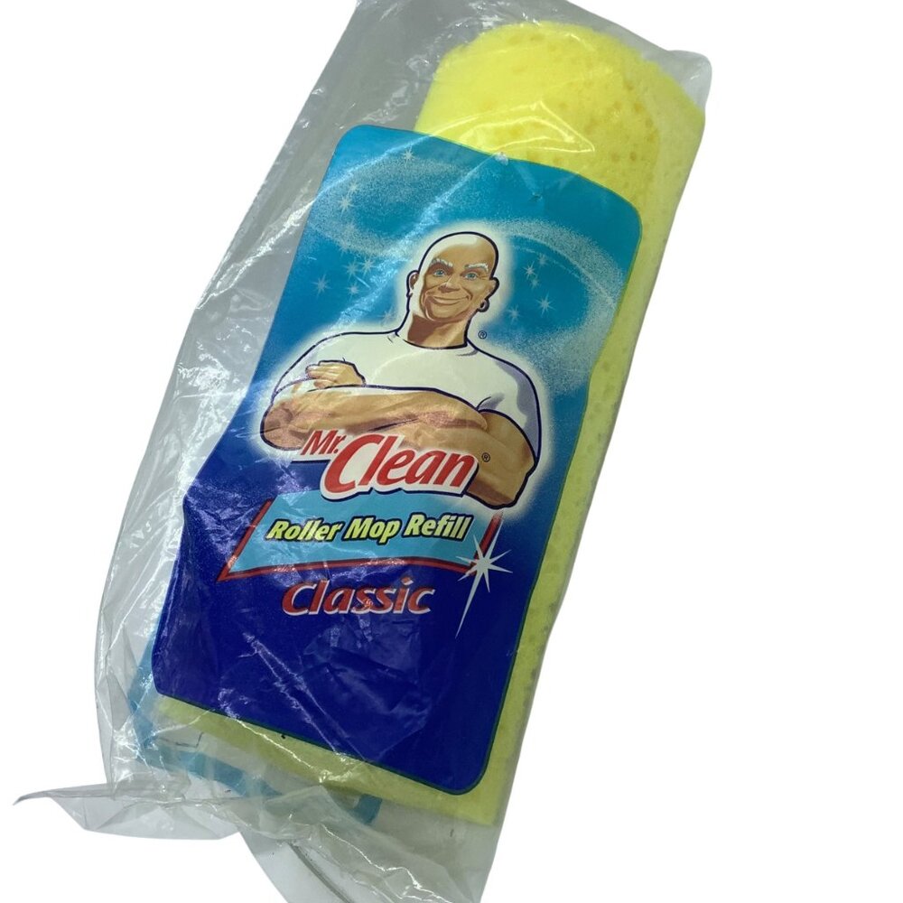 Mr. Clean Roller Sponge Mop Refill Classic NEW 2008 Butler Home Products